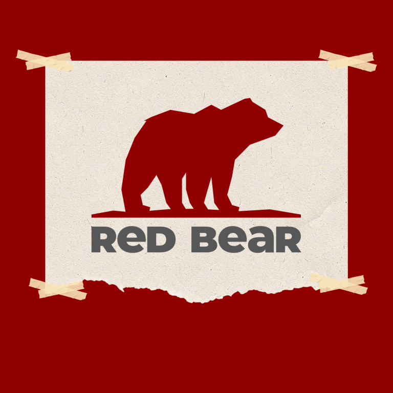 Red Bear Logo for Website Pics